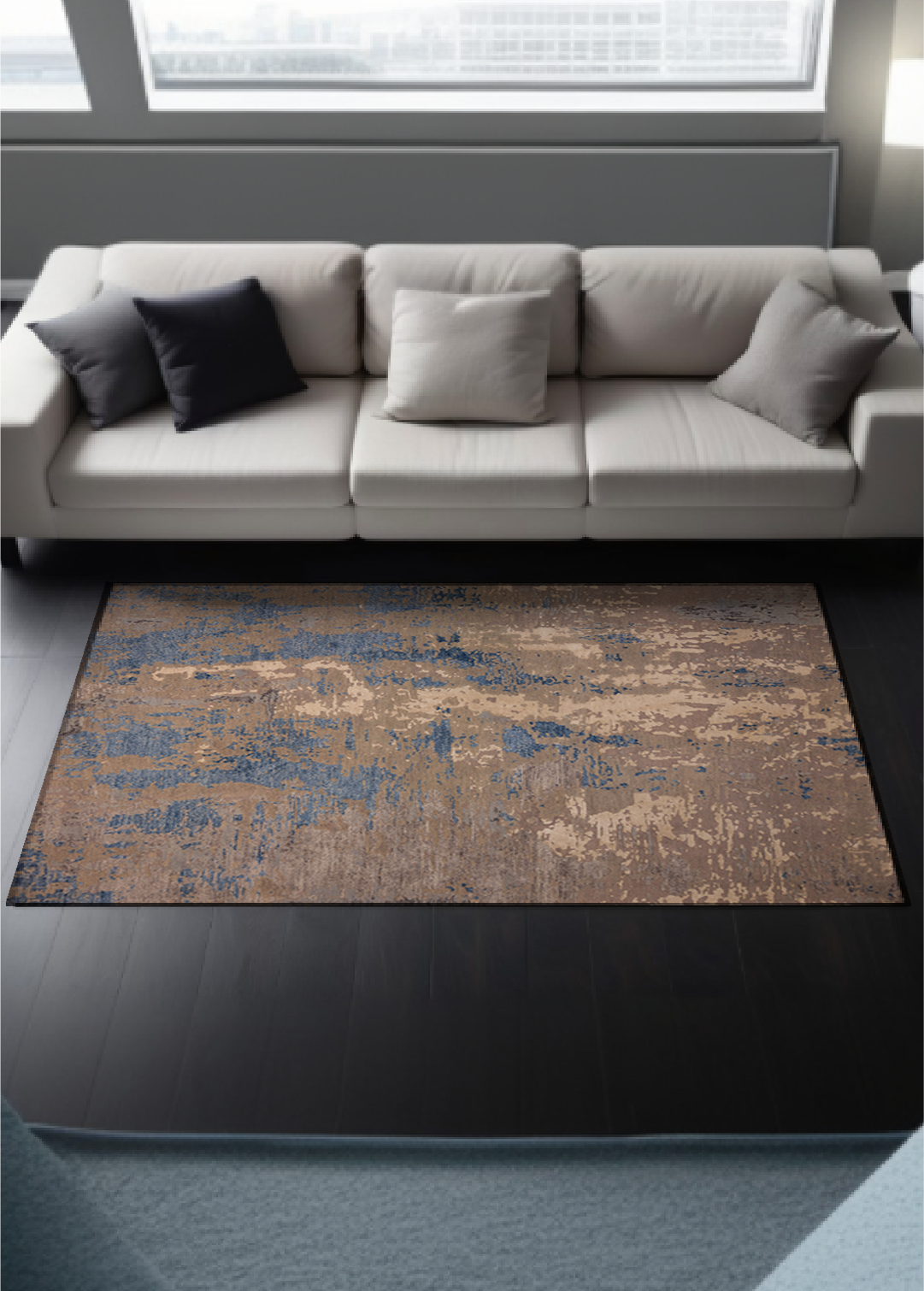 Blue Beach — Venjara Carpets