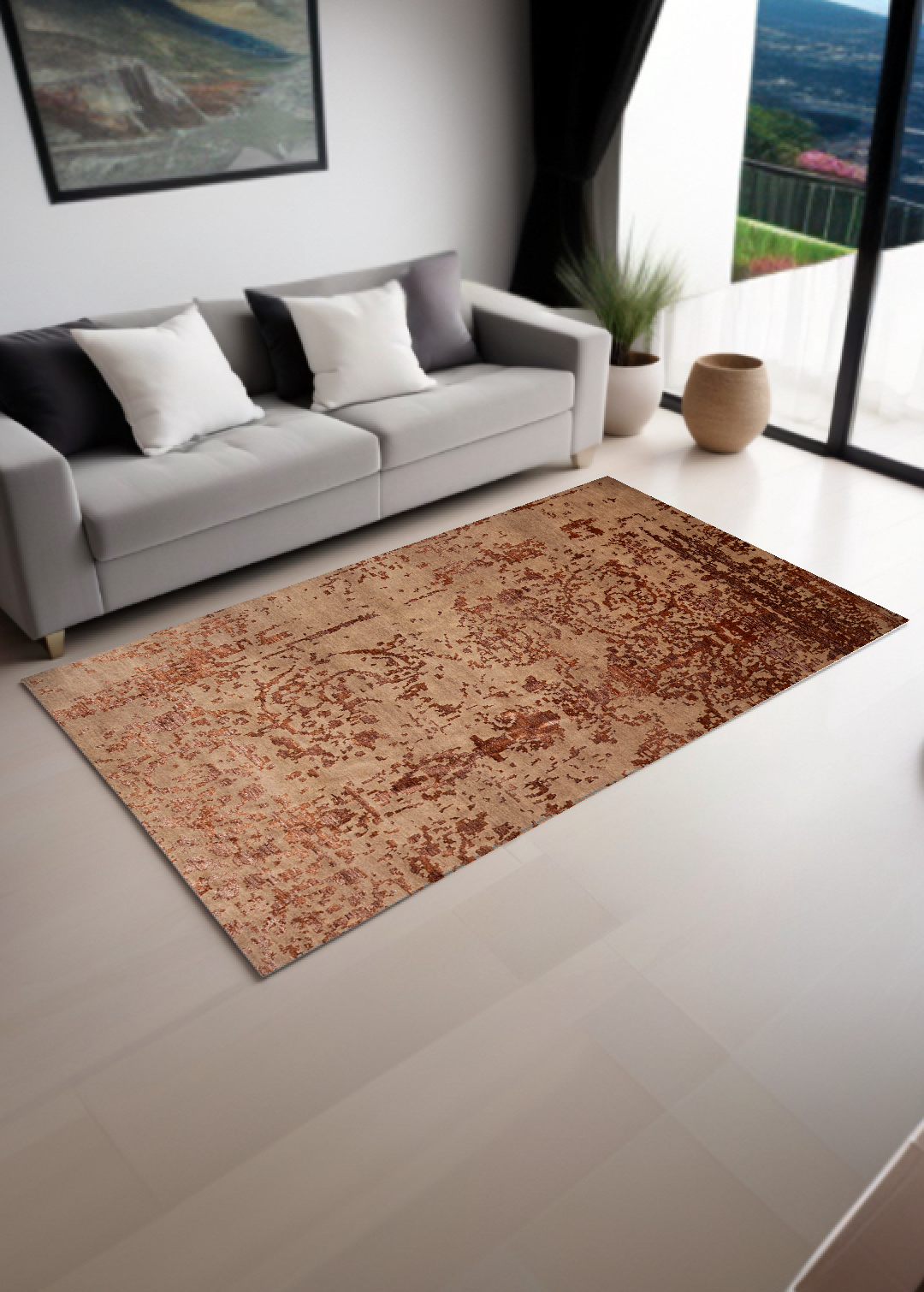 Palace Rust — Venjara Carpets