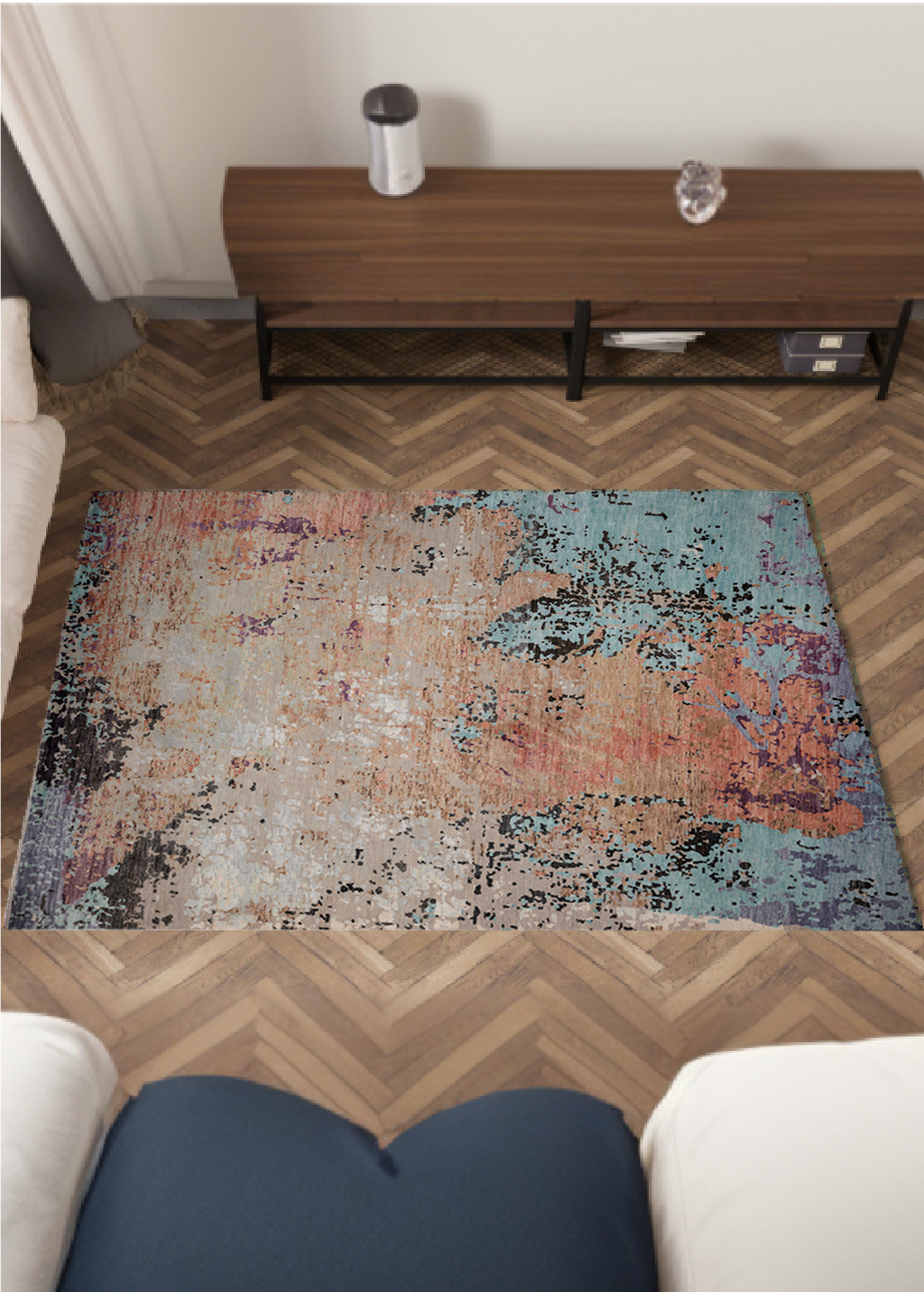 Creeping Fire — Venjara Carpets