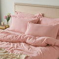 Classic Hotel Sheet Set | 300 Thread Count | Fitted King | Powder Pink