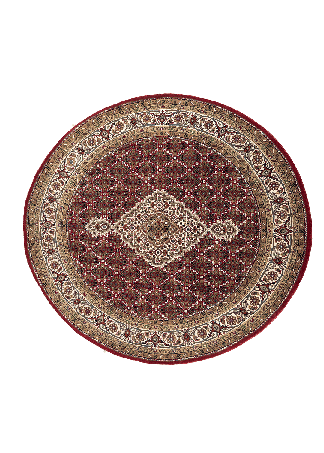 Round Kashan — Venjara Carpets