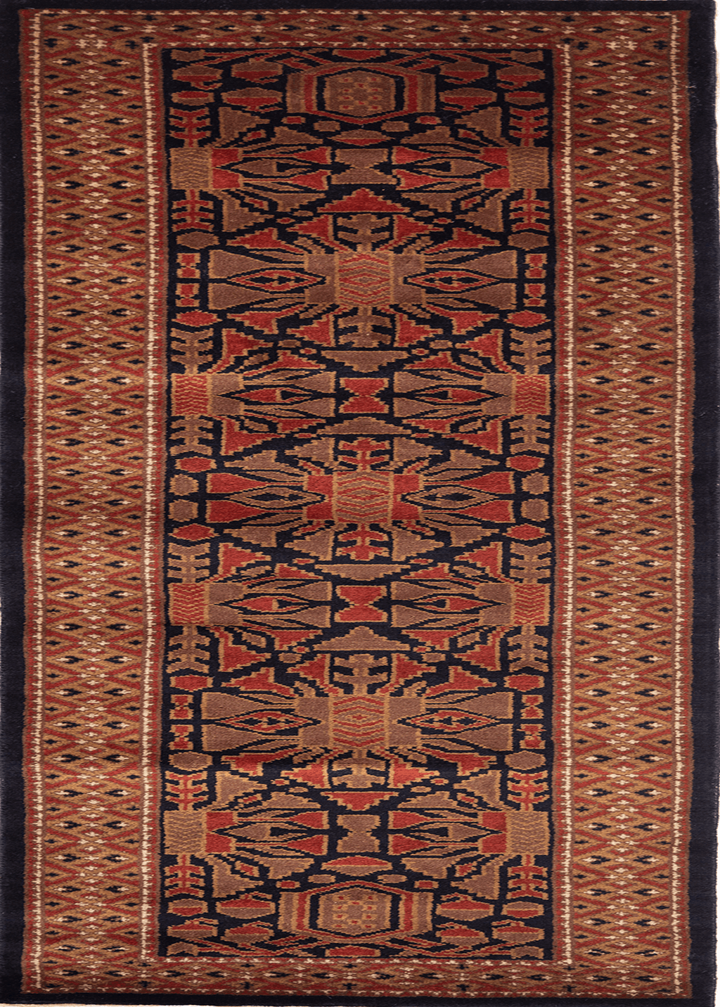 Tribal Runner Red — Venjara Carpets