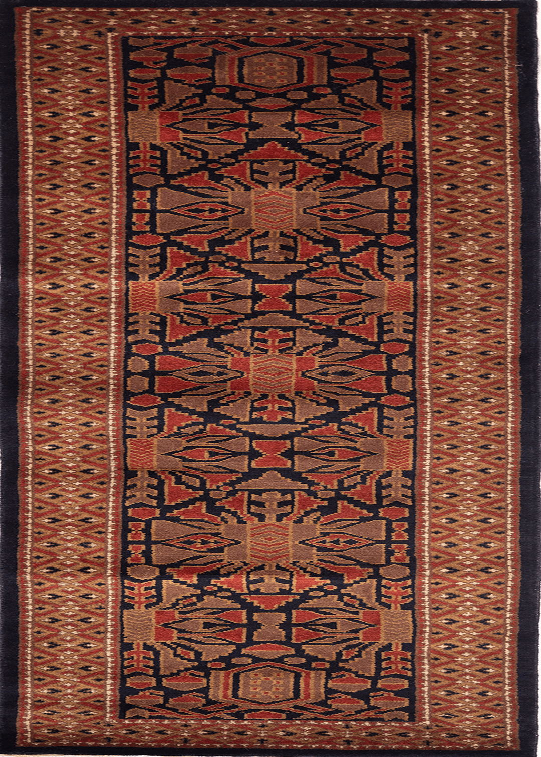 Tribal Runner Red — Venjara Carpets