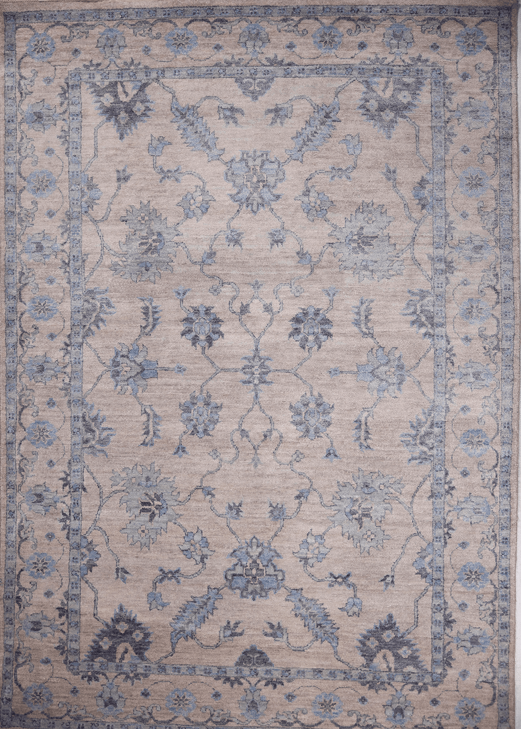 Soothing Blues — Venjara Carpets