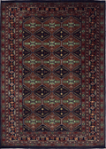Tribal Red-green — Venjara Carpets