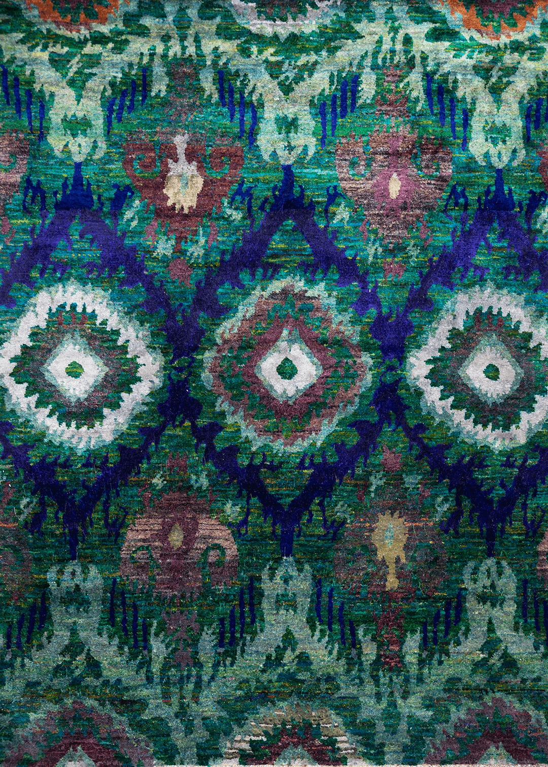 Peacock Feathers — Venjara Carpets