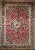 Center Kashan Red — Venjara Carpets