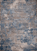 Blue Emboss — Venjara Carpets