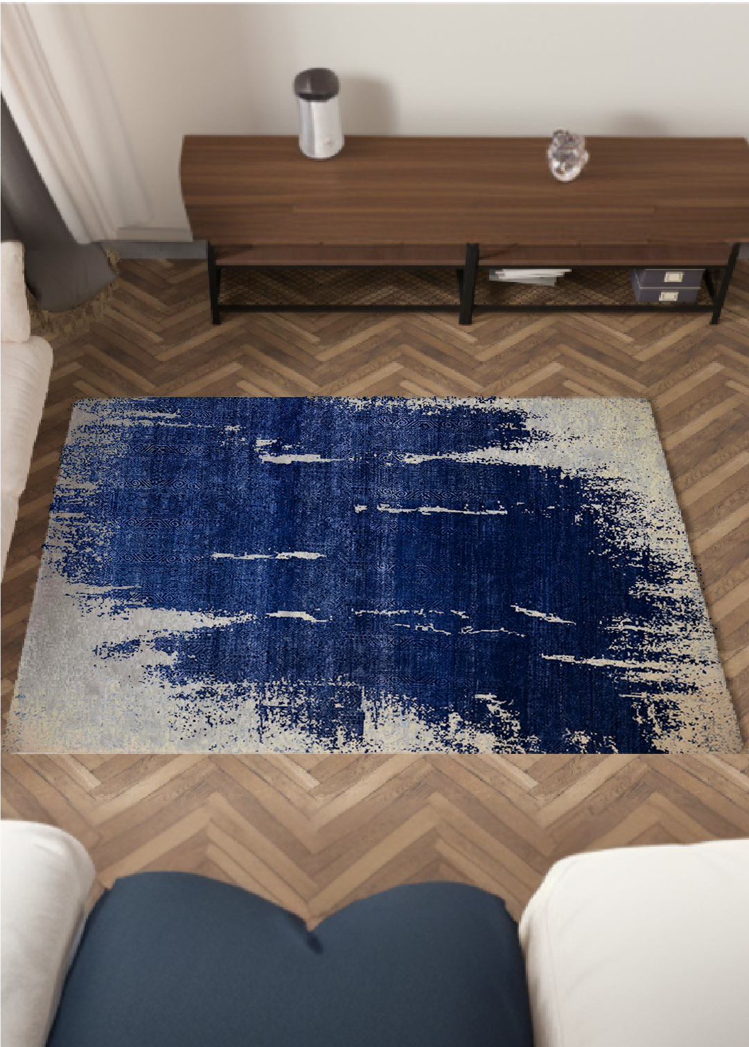 Sapphire Ink — Venjara Carpets
