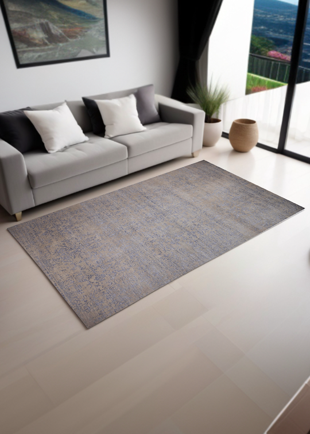 Antique Blues — Venjara Carpets