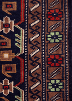 Tribal Red-green — Venjara Carpets
