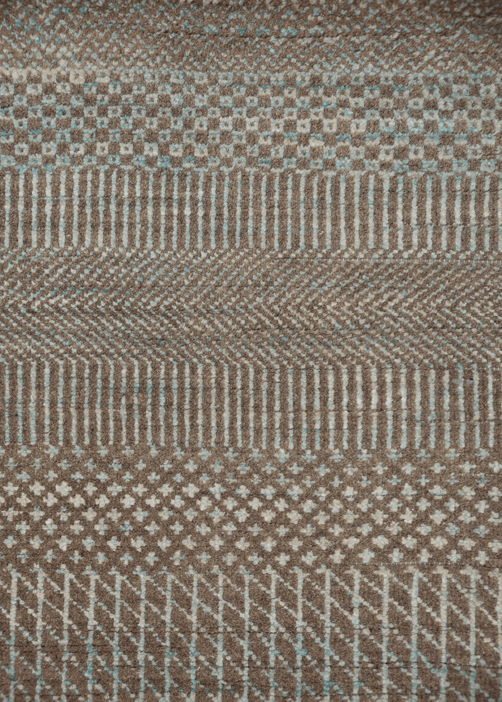 Teal Bricks — Venjara Carpets