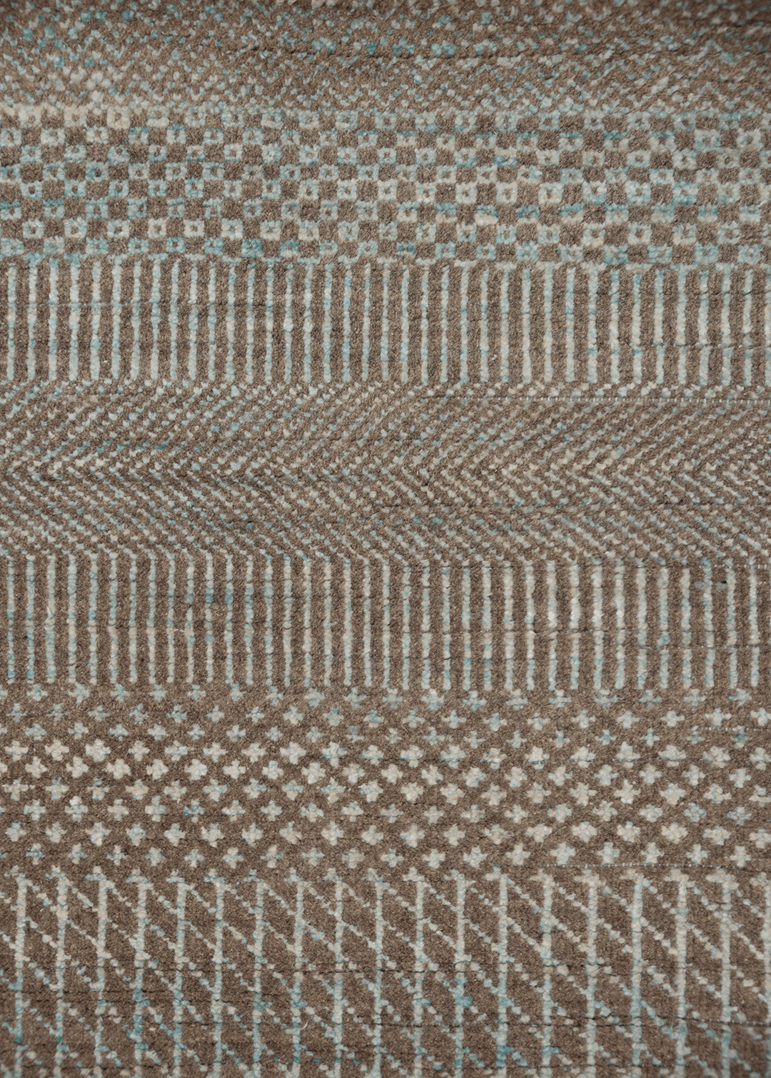Teal Bricks — Venjara Carpets