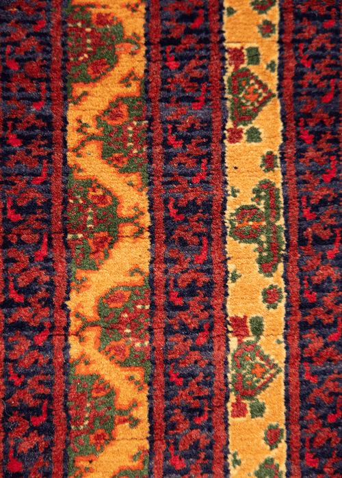 Afghani Red-orange — Venjara Carpets