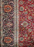 Center Kashan Red — Venjara Carpets