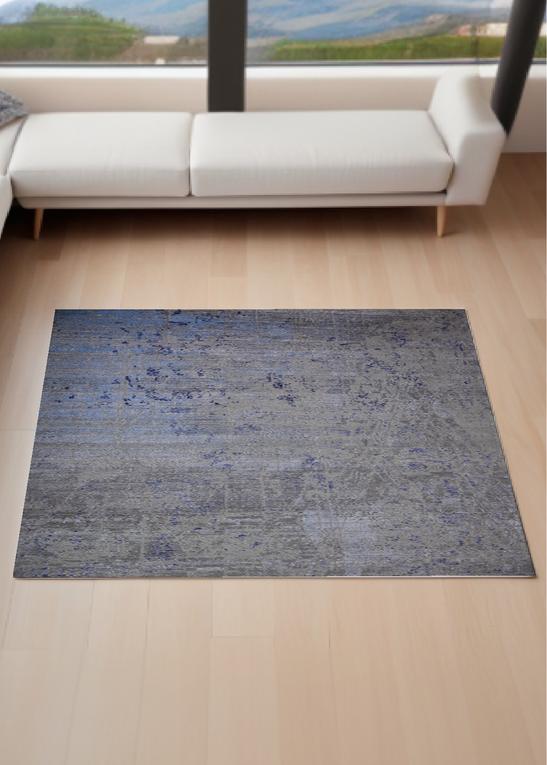 Grey Skies — Venjara Carpets