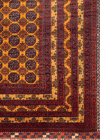 Afghani Red-orange — Venjara Carpets