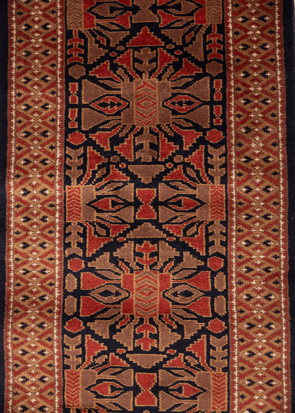 Tribal Runner Red — Venjara Carpets