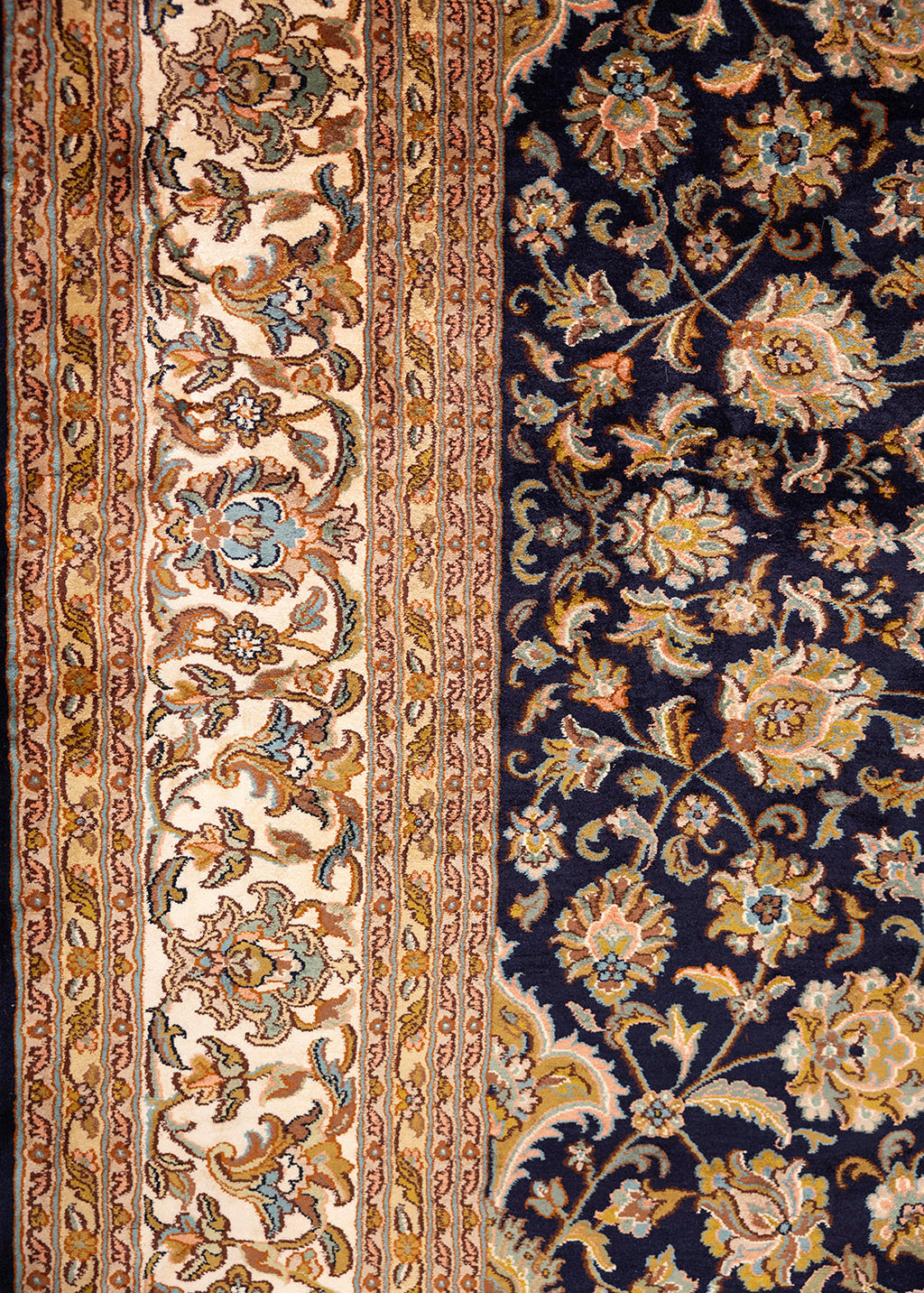 Persian Navy Blue — Venjara Carpets