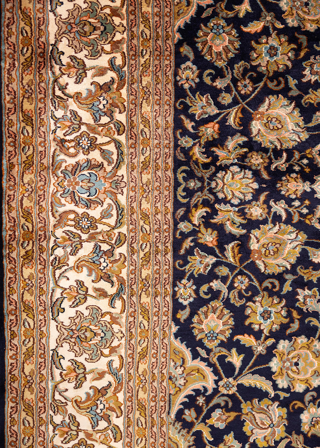 Persian Navy Blue — Venjara Carpets