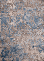 Blue Emboss — Venjara Carpets