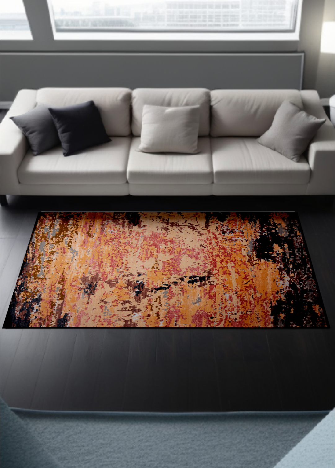 Tangerine Highlighter — Venjara Carpets
