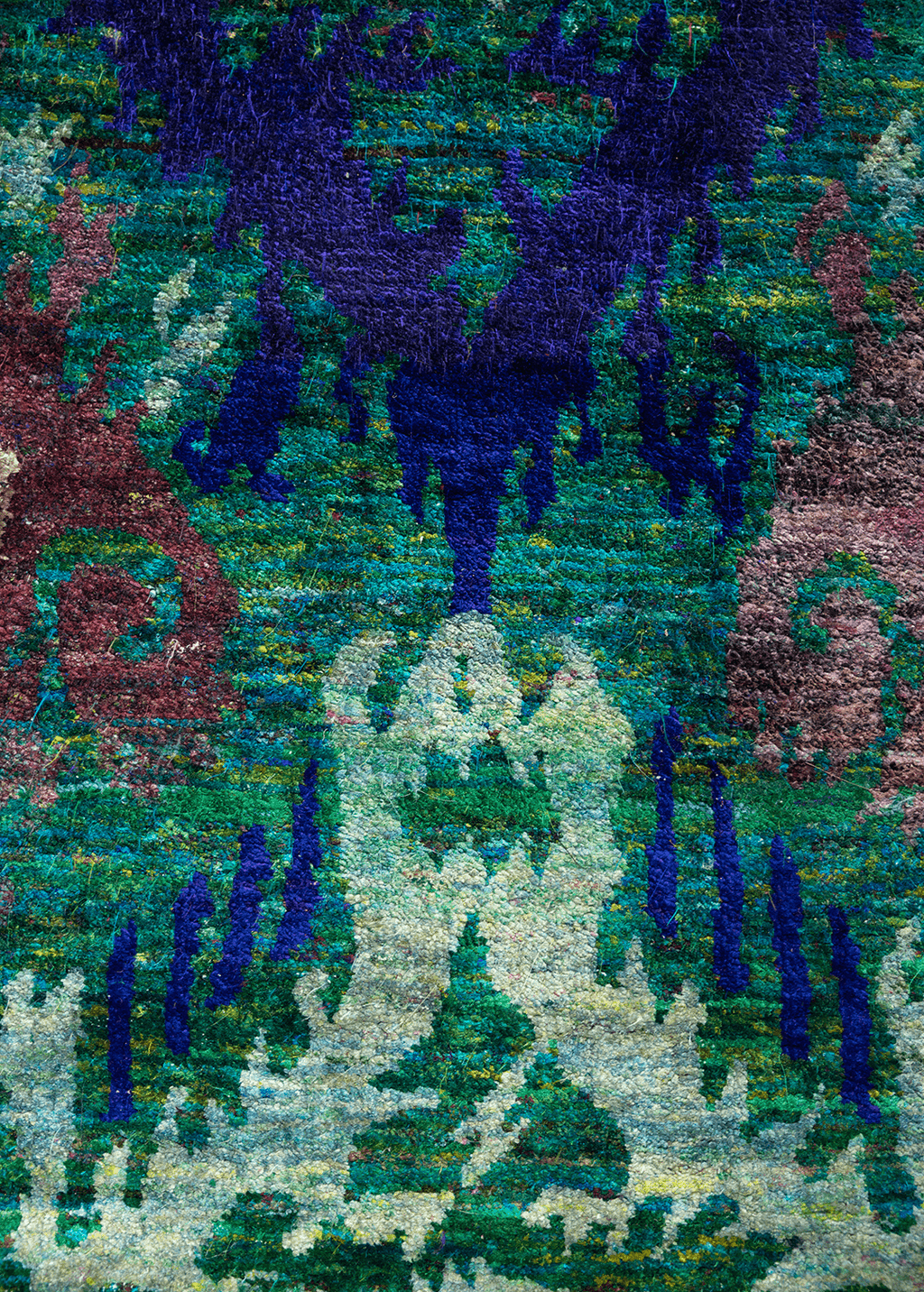 Peacock Feathers — Venjara Carpets