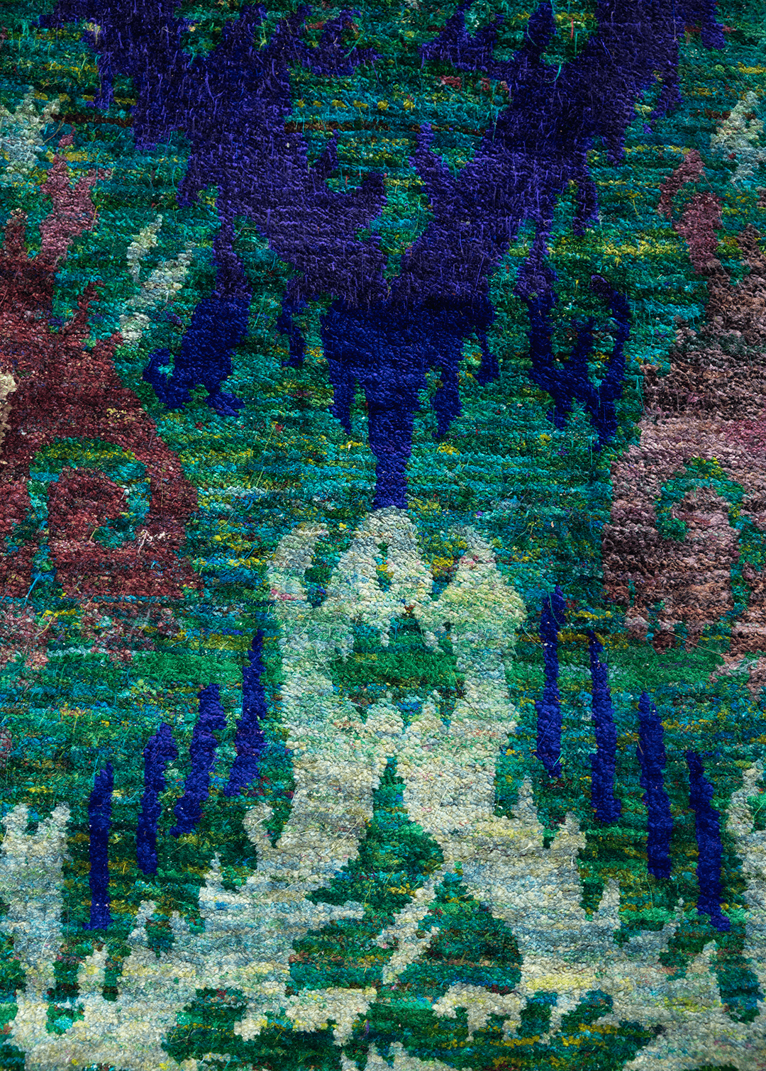 Peacock Feathers — Venjara Carpets