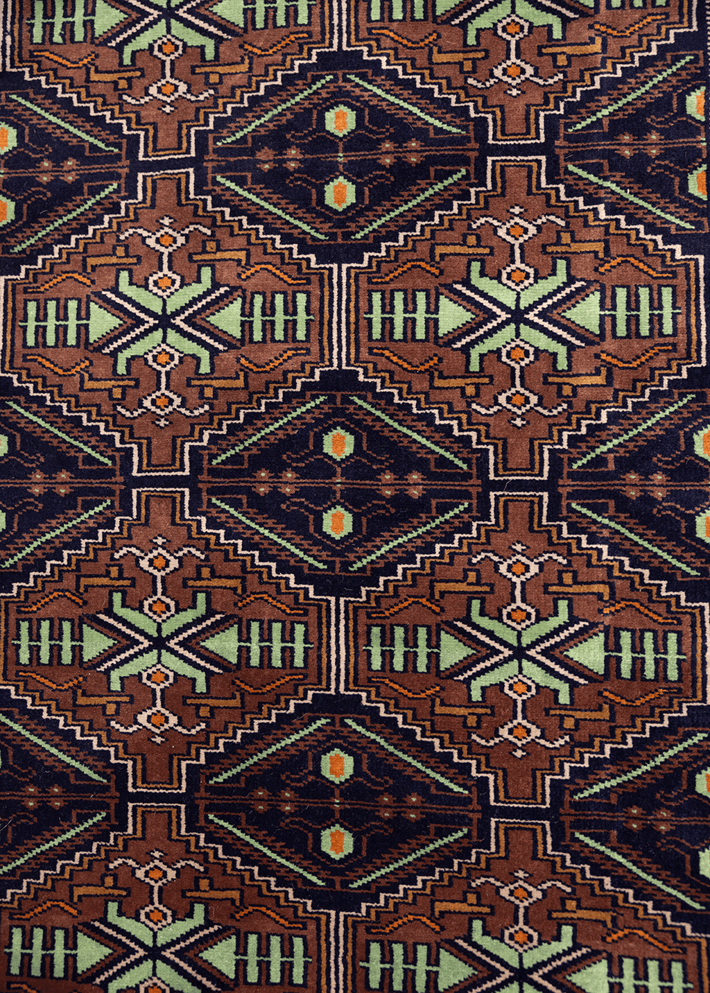 Tribal Red-green — Venjara Carpets