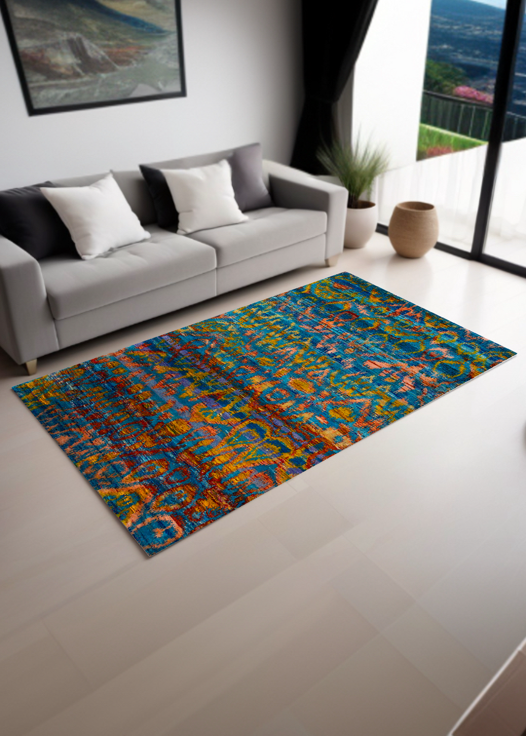 Island Lagoon — Venjara Carpets