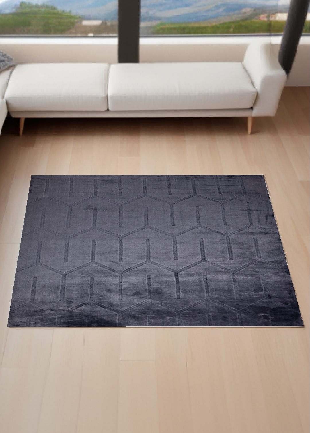 Charcoal Cave — Venjara Carpets