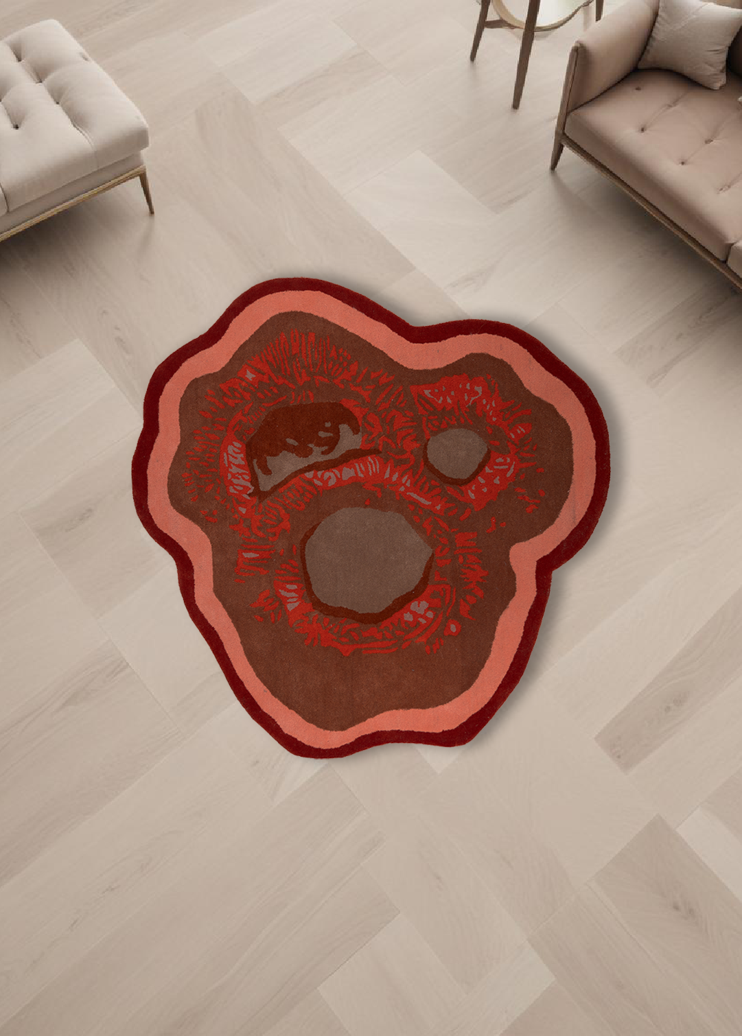 Burnt Rose — Venjara Carpets