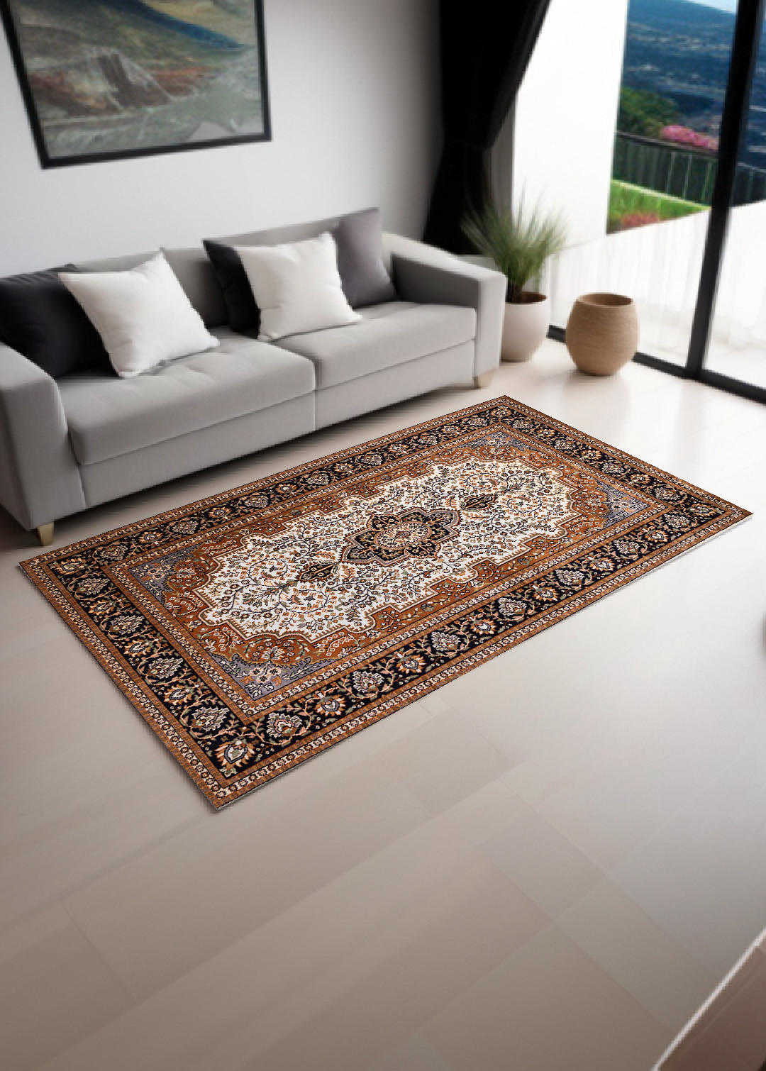 Persian Brown — Venjara Carpets