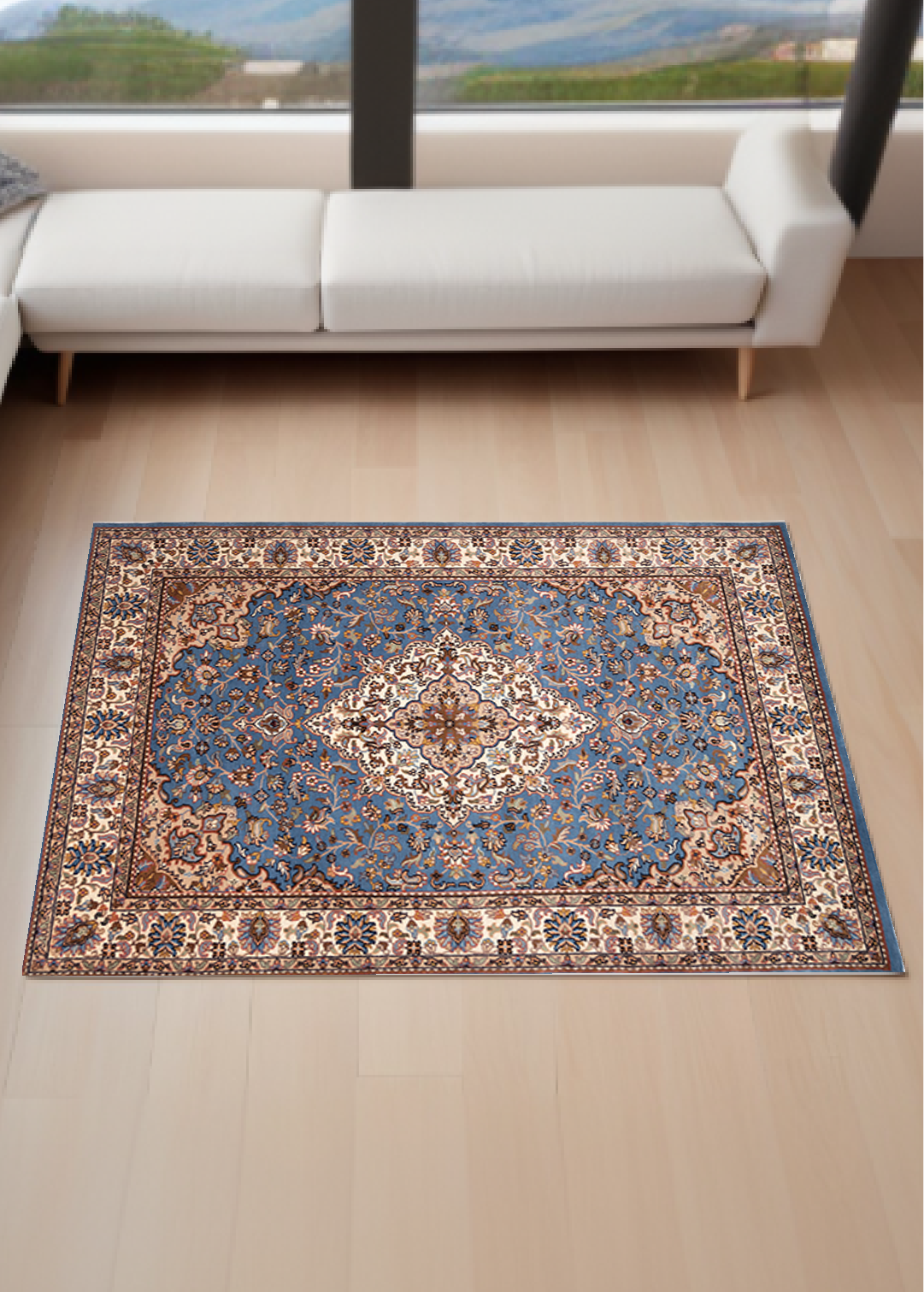 Persian Blue — Venjara Carpets