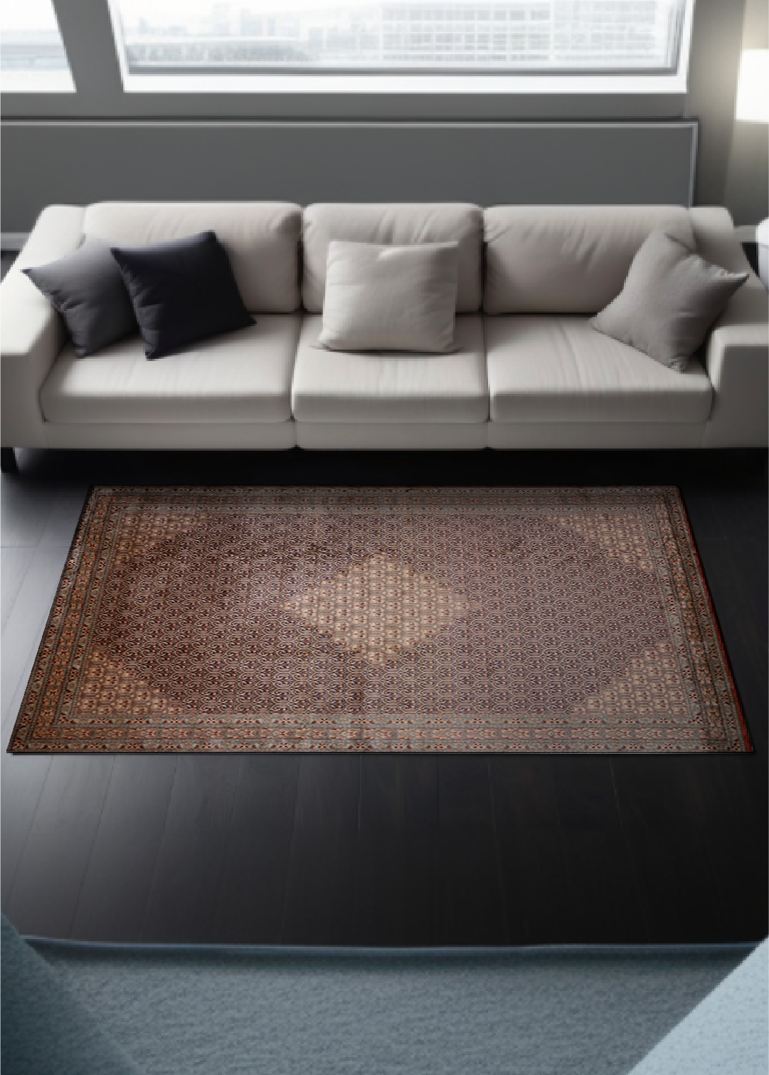 Coral Elegance — Venjara Carpets