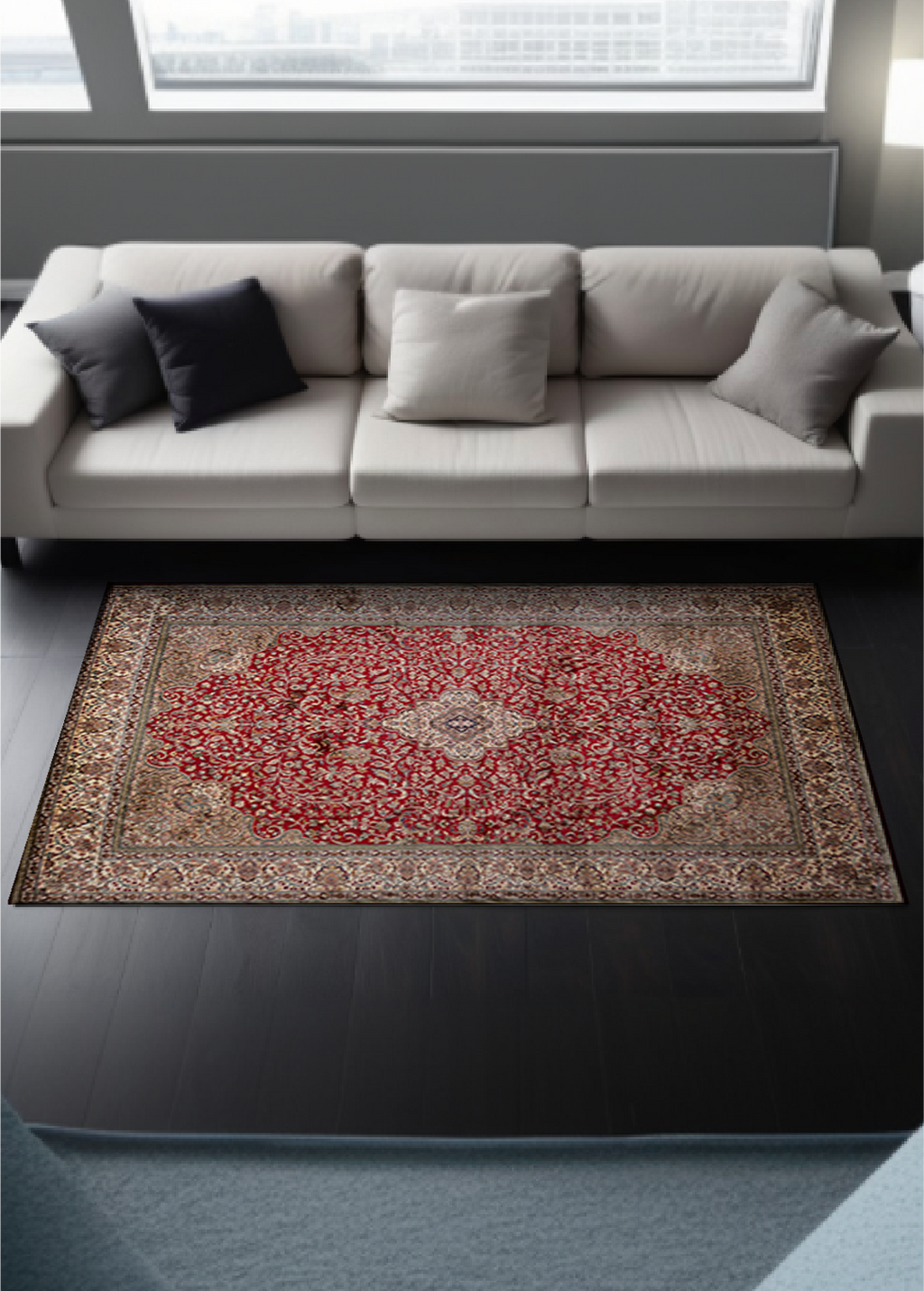 Persian Center Medallion — Venjara Carpets