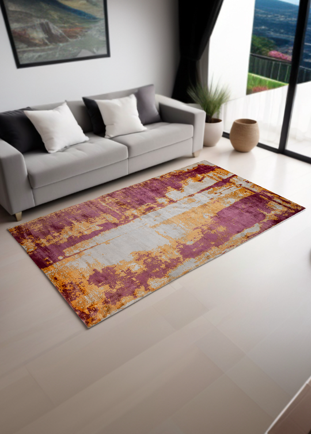 Tie Dye Tiger — Venjara Carpets