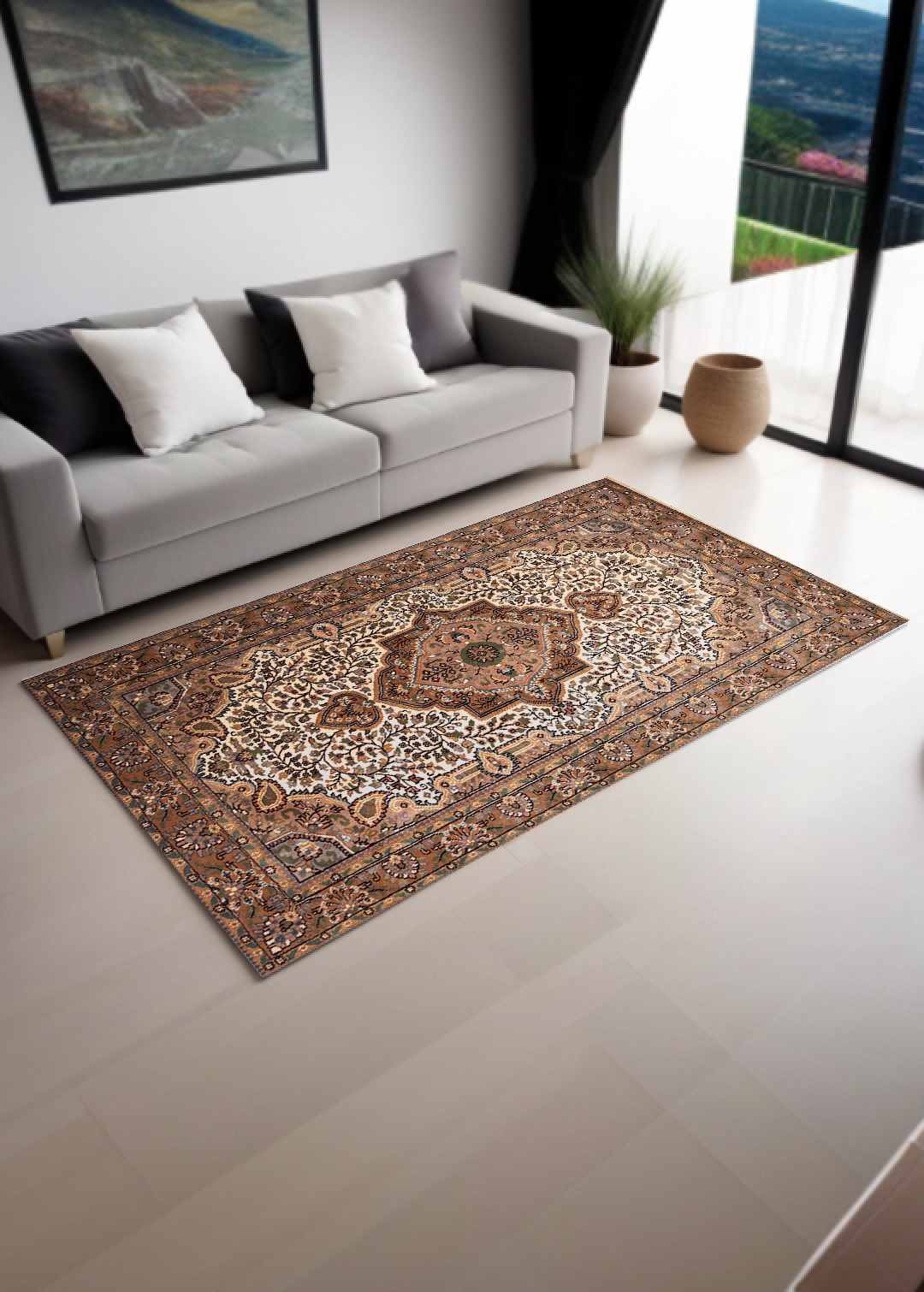 Persian Chestnut — Venjara Carpets