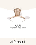 Aari - Hugger (Low-Ceiling) Fan