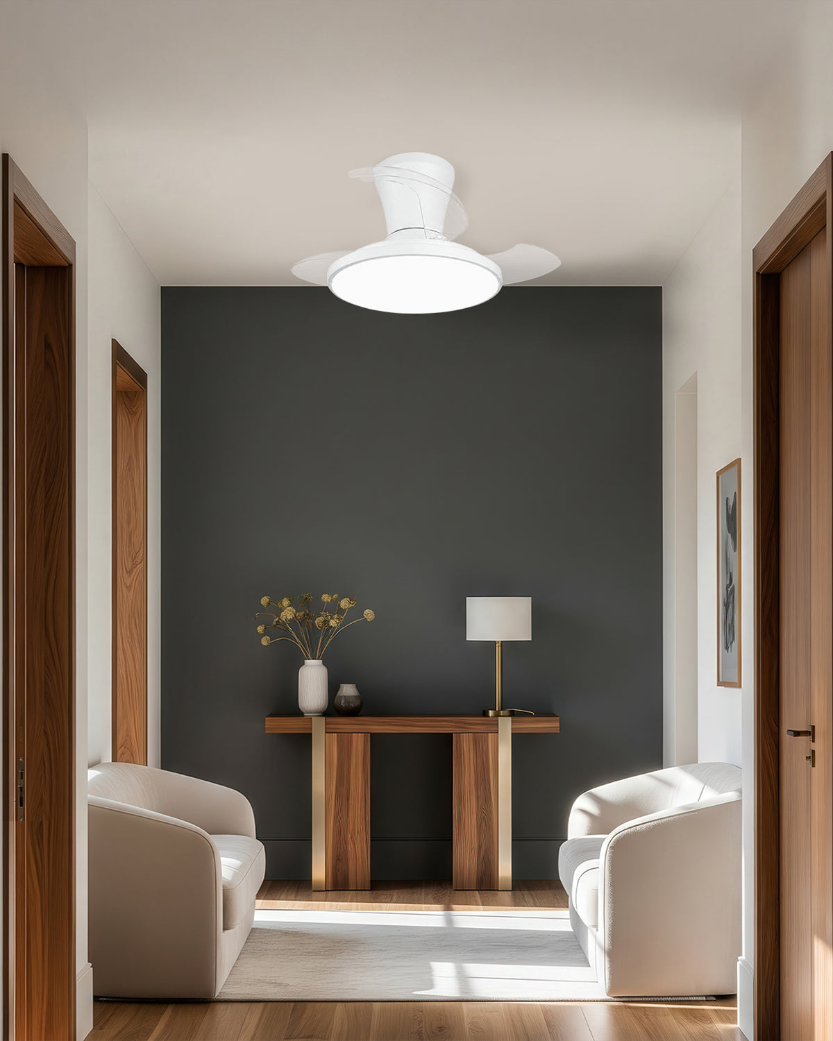 Aari - Hugger (Low-Ceiling) Fan