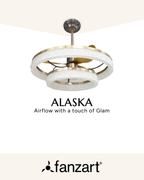 Alaska- Exotic Fandelier