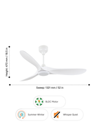 Astra - Simply Modern Fan