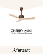 Mini Cherry – Modern Wooden Fan