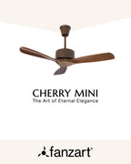 Mini Cherry – Modern Wooden Fan