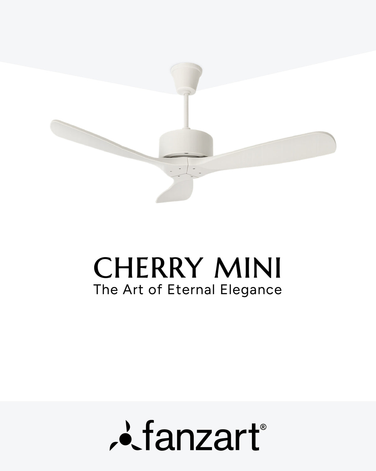 Mini Cherry – Modern Wooden Fan