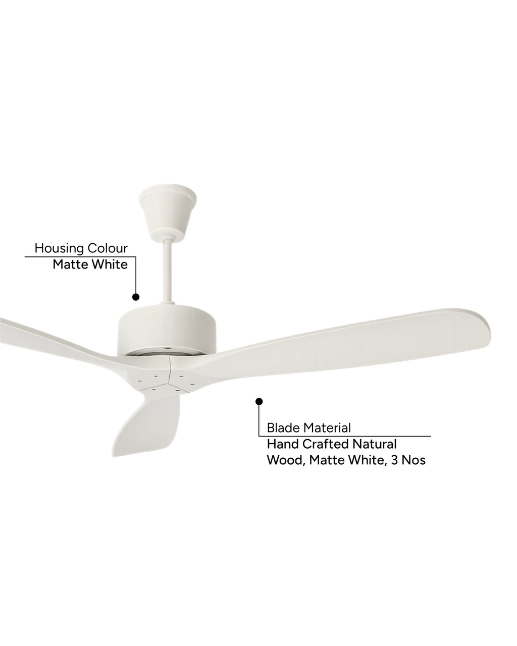 Mini Cherry – Modern Wooden Fan