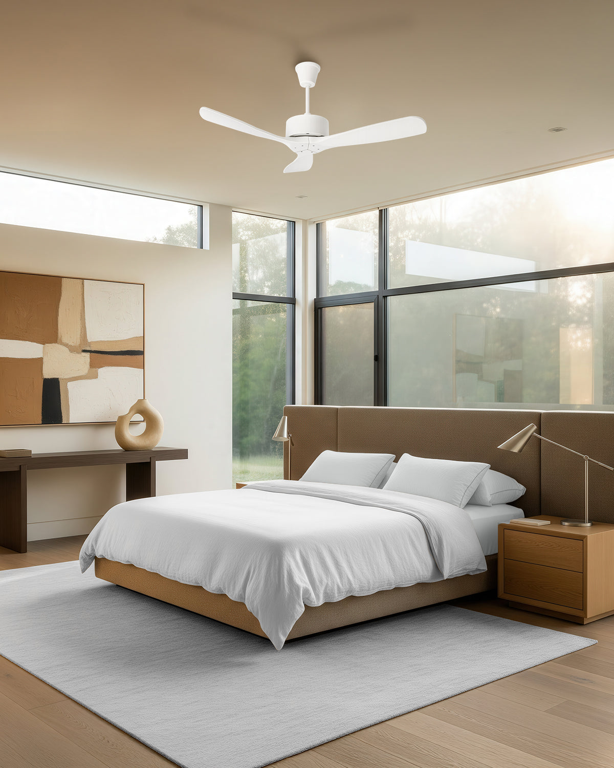 Mini Cherry – Modern Wooden Fan