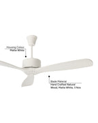 Cherry - Modern Wooden Fan