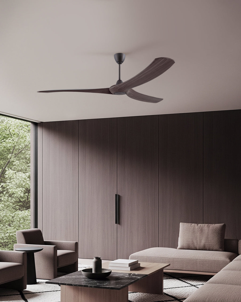 Drift - Modern Wooden Fan