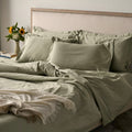 Classic Hotel Sheet Set | 300 Thread Count | Fitted Queen | Sage